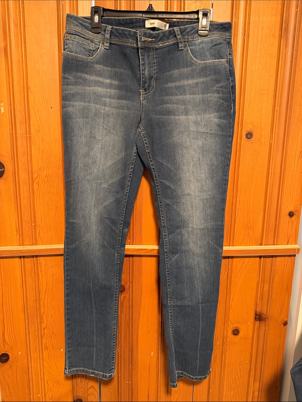 Women’s route 66 classic fit Blue Stretch Skinny Jeans